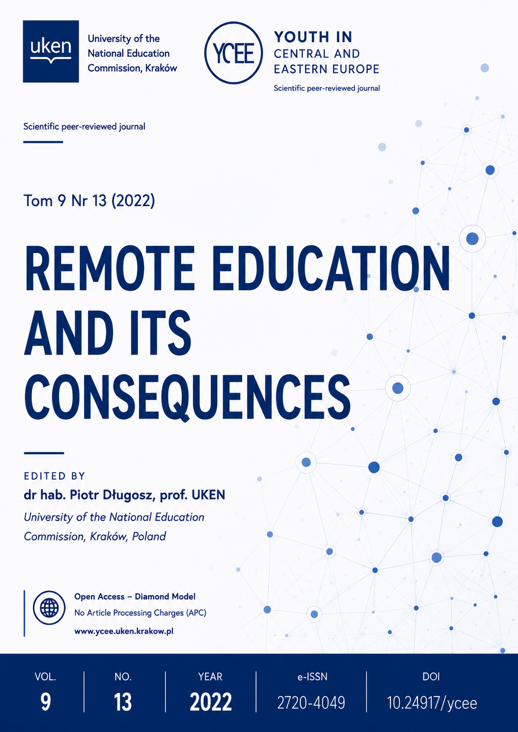 					Pokaż  Tom 9 Nr 13 (2022): Youth in Central and Eastern Europe
				